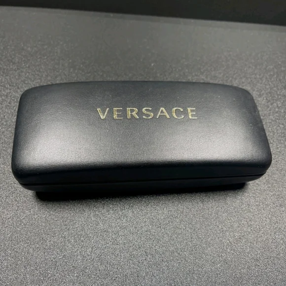 Versace Italy B Mod 3293 55[]18 140 Black / Gold Eyeglasses / Frames W/Case MH - Picture 10 of 10
